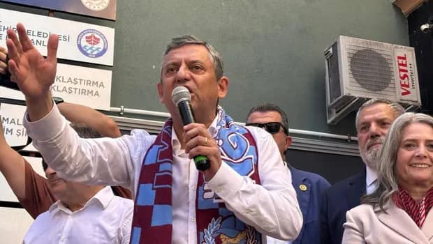 Yeni Parti Genel Başkanı Özel'den, Trabzon'da Netanyahu'ya tepki
