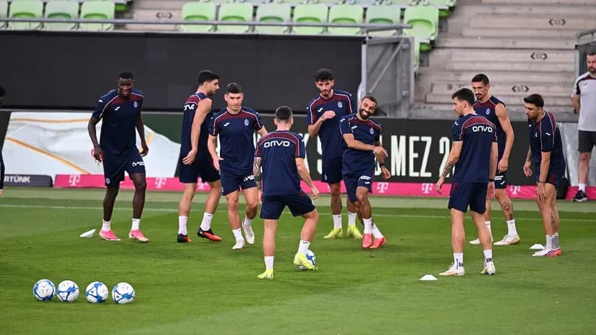 Trabzonspor, Ferencvaros maçına hazır