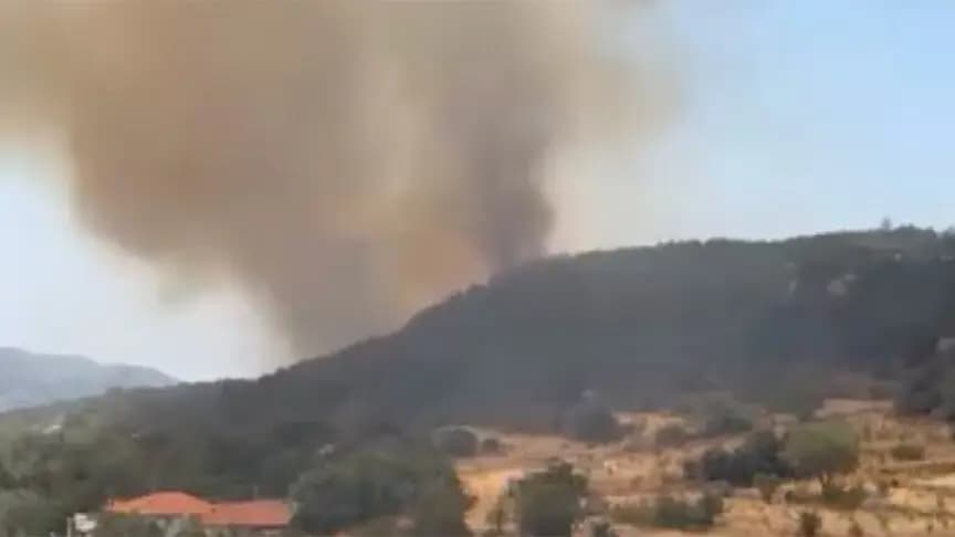 Kaş'ta çıkan orman yangını kontrol altına alındı