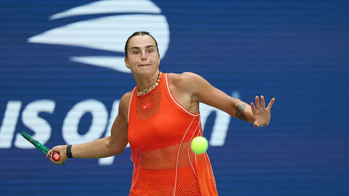 ABD Açık'ta Sabalenka ve Alcaraz, ikinci tura çıktı