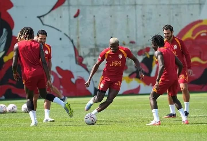 Galatasaray'da, Göztepe maçı hazırlıkları sürdü