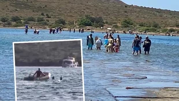 Sosyal medyada popüler olan bölgede can pazarı: Esnaf son anda fark edip kurtardı