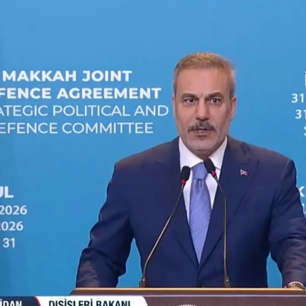 Dışişleri Bakanı Fidan: Anlaşmanın adı Mekke Savunma İttifakı