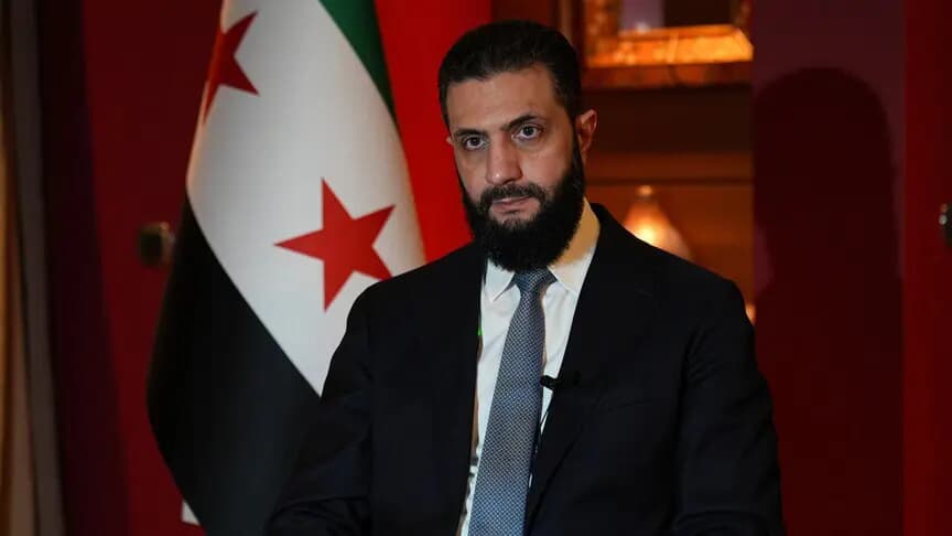 Suriye Cumhurbaşkanı Şara, ülkesinin yeniden imar ve inşa sürecine girdiğini söyledi
