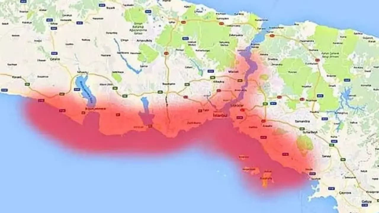 İstanbul'da fay hattı nereden geçiyor? İstanbul'da deprem riski en çok ve en az olan ilçeler...