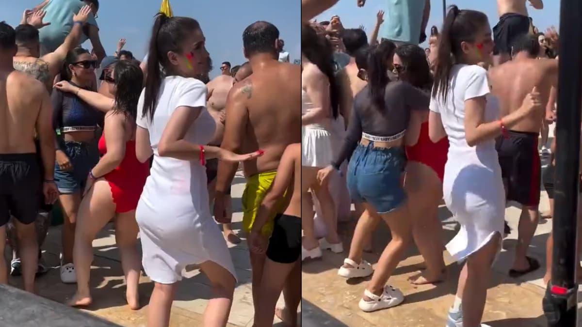 Şeriatı sınır kapısında bıraktılar! Bikinisini kapan otobüse atlayıp Van'a koştu