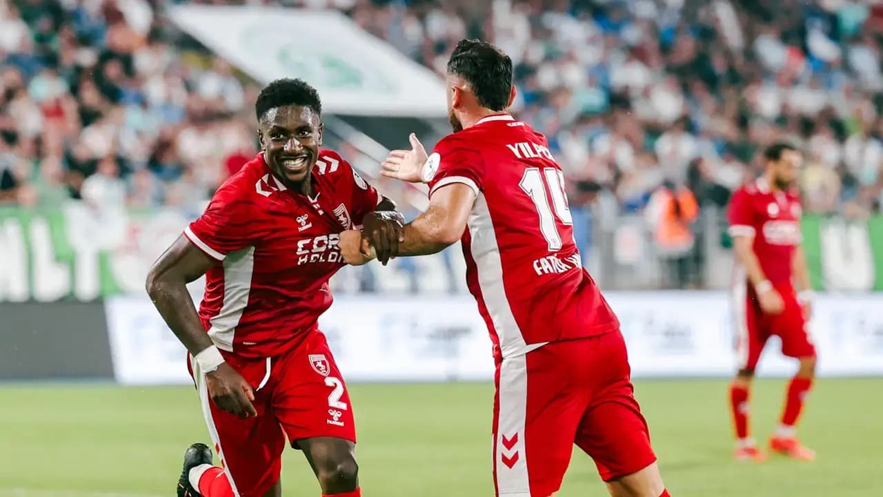 Karadeniz derbisinde kazanan Samsunspor