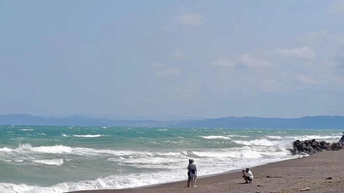 Zonguldak'ta denize girme yasağı kaldırıldı