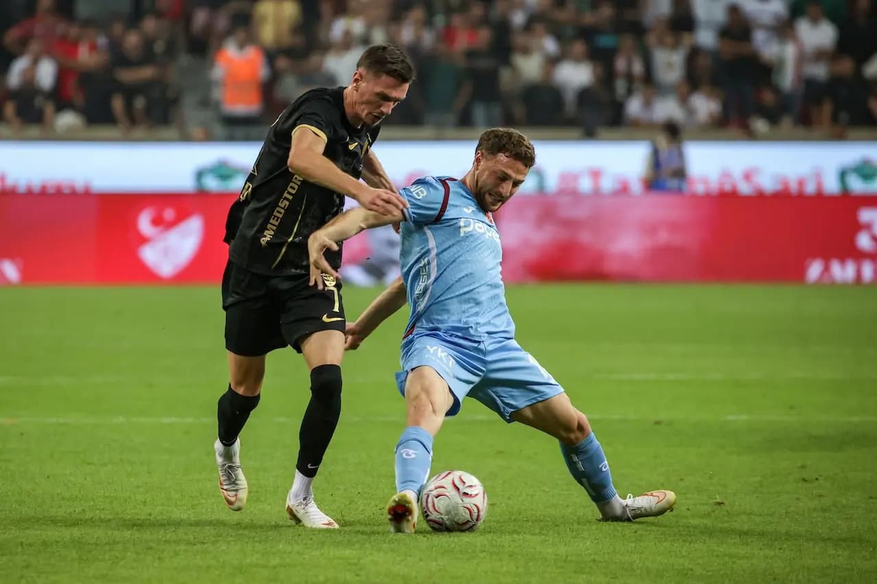 Amed, Trabzonspor’u 90’da yıktı! Salah'ın golü bordo-mavililere yetmedi