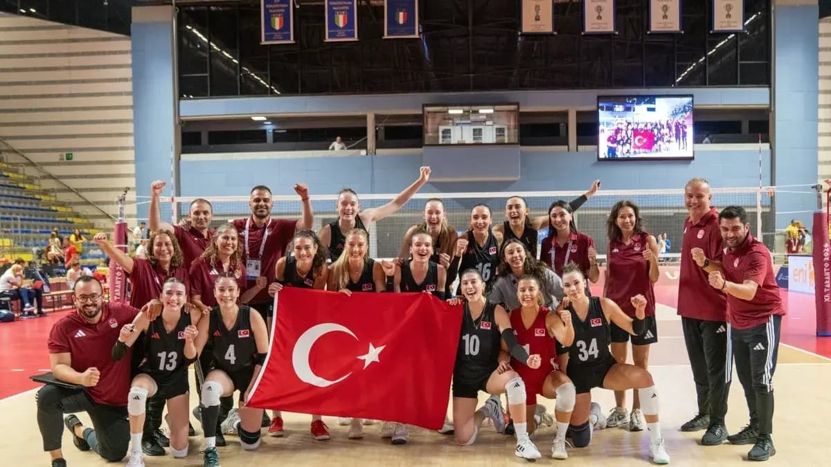 Kadın Milli Voleybol Takımı, 2026 Akdeniz Oyunları'nda finalde!