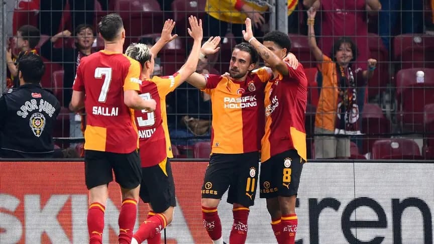 Galatasaray, 5 gollü maçta Göztepe'yi tek farkla geçti
