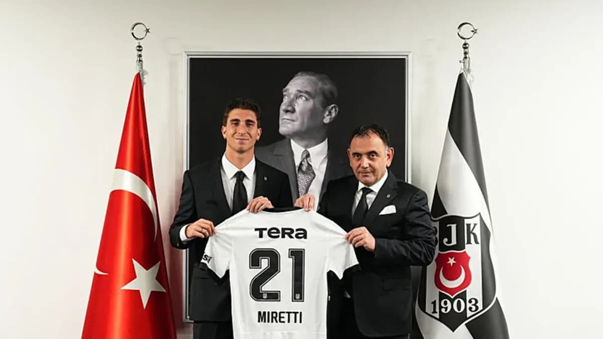 Beşiktaş'ın 206. yabancı futbolcusu Fabio Miretti oldu!
