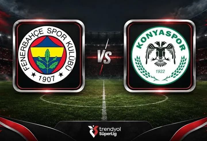 Fenerbahçe - Konyaspor Maçı Canlı Anlatım | Kanarya, 3 puan istiyor