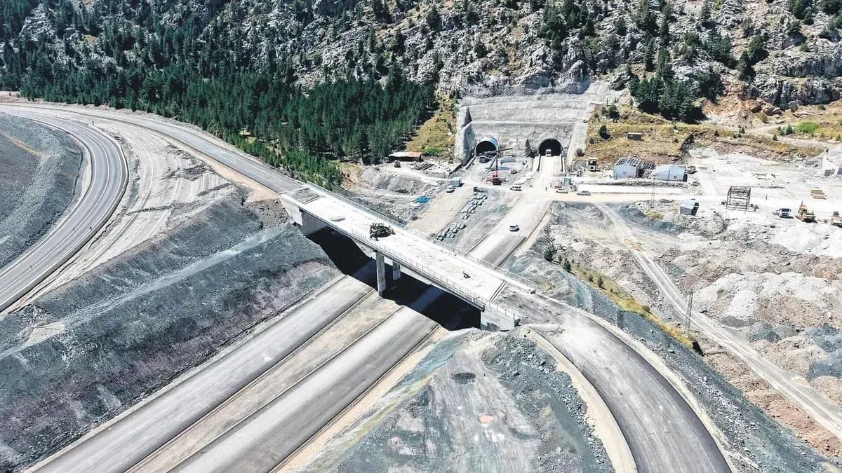 Alacabel Tüneli İç Anadolu Akdeniz’e bağlanacak