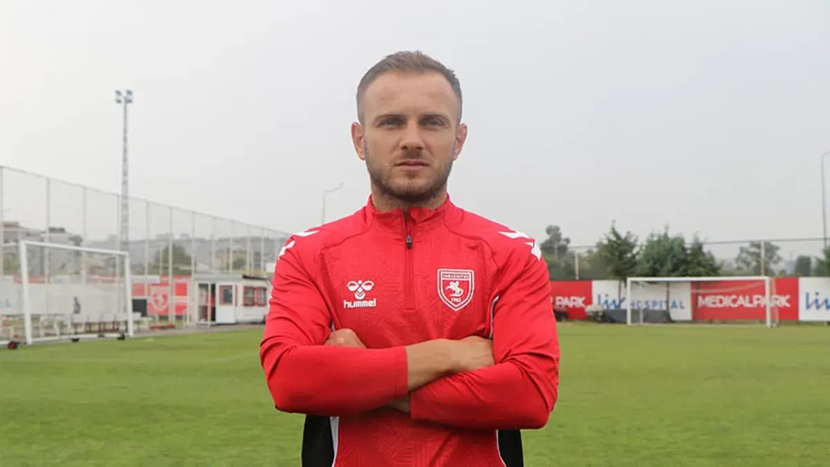 Samsunsporlu Celil Yüksel: "Yarın akşam güzel bir sonuç bizi bekliyor"