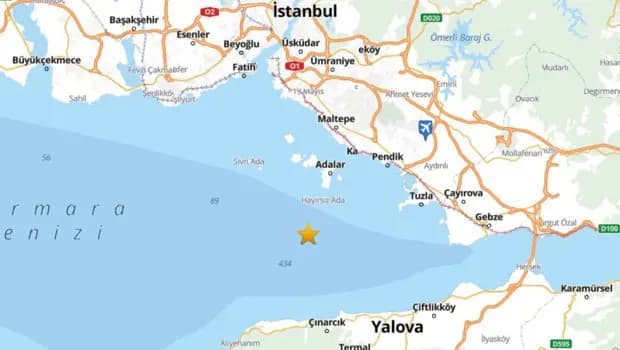 Adalar’da deprem fırtınası korkuttu... Öncü değil