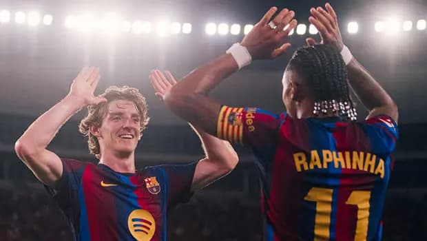 Barcelona 5 attı, 3'te 3 yaptı!