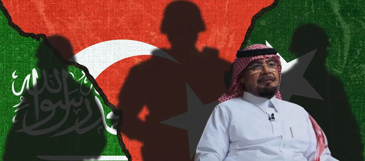 Katar merkezli TV'de övgü dolu sözler! General Harbi: Türkiye ile askeri alanda ortaklıklara girdik