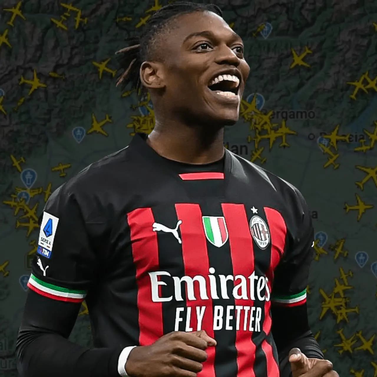 Rafael Leao, G.Saray için İstanbul'da!