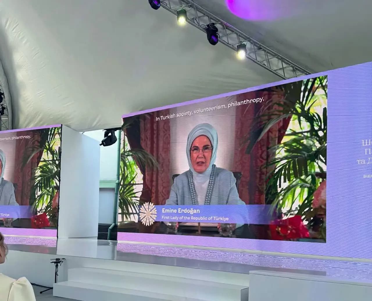 Emine Erdoğan'dan 6. Lider Eşleri Zirvesi'ne video mesaj