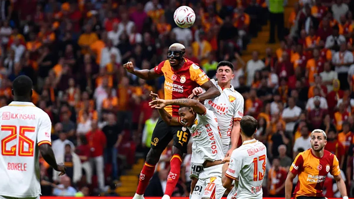 Son dakika: Galatasaray geri dönerek kazandı! Göztepe gol yağmurunda mağlup