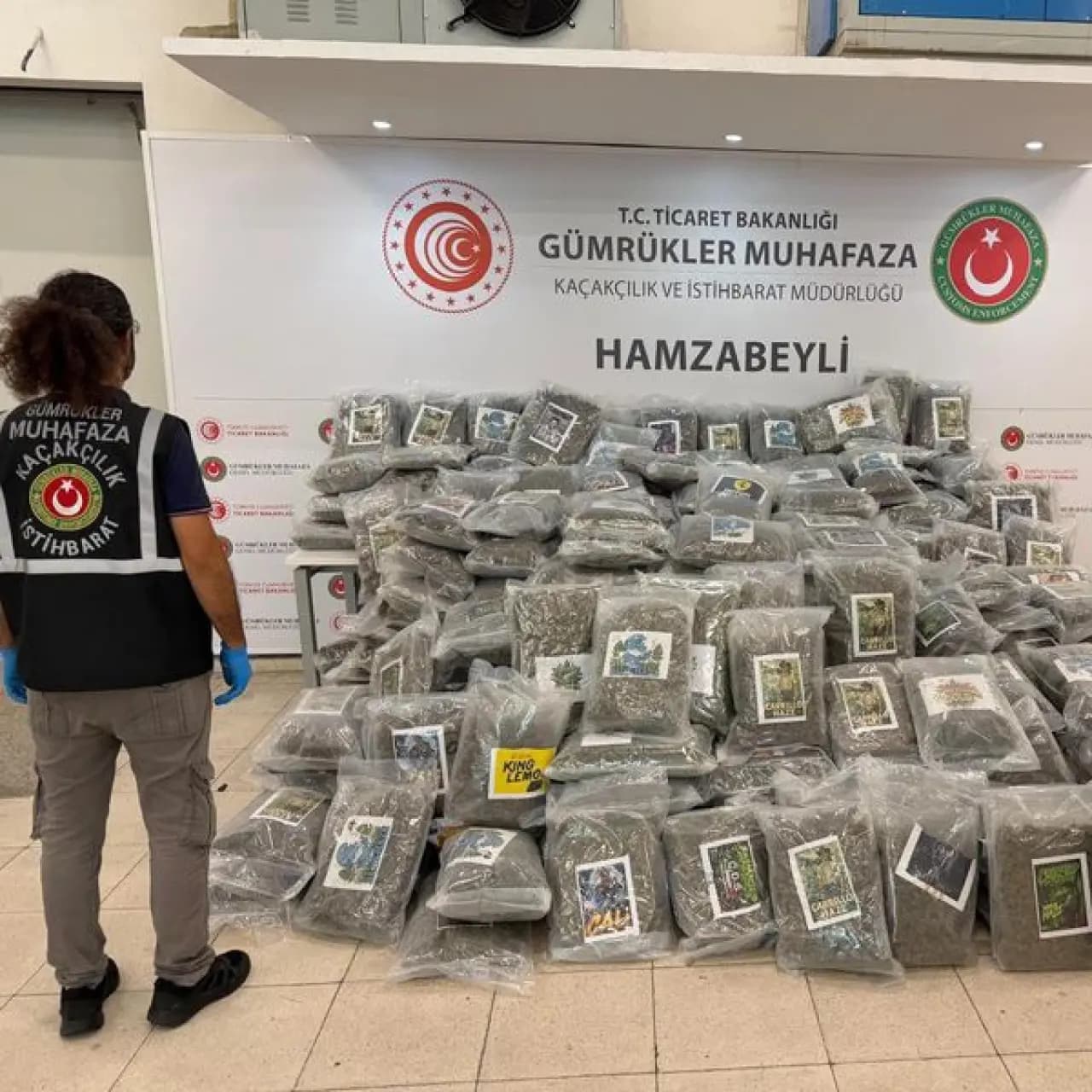 Sınır kapısında 287 kilogram uyuşturucu ele geçirildi