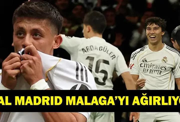 REAL MADRİD MALAGA MAÇI CANLI İZLE: La Liga Real Madrid Malaga Maçı Hangi Kanalda, Saat Kaçta? Arda Güler İlk 11'de Mi? İşte Maç Kadrosu...