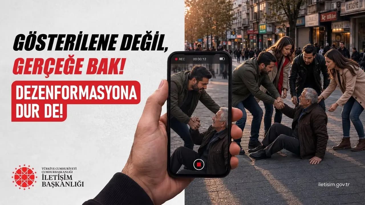 İletişim Başkanlığından dezenformasyona karşı yeni adım: "Paylaşmadan önce DUR, DÜŞÜN, SORGULA!"