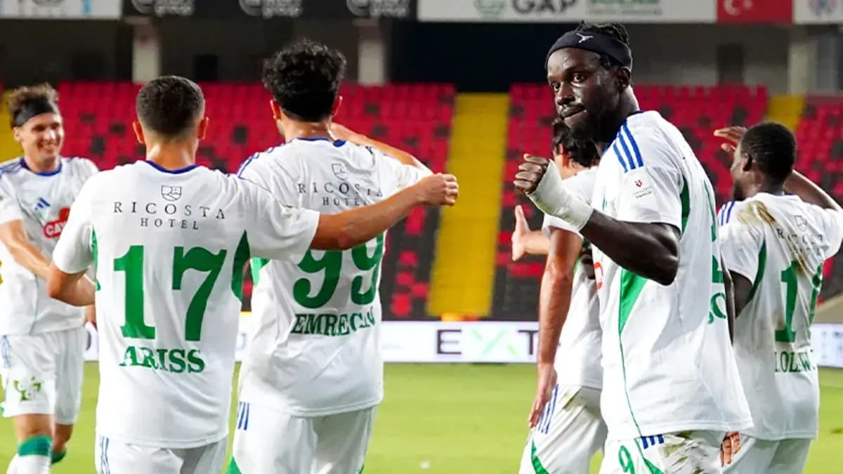 Rizespor, Gaziantep FK deplasmanında kazandı!