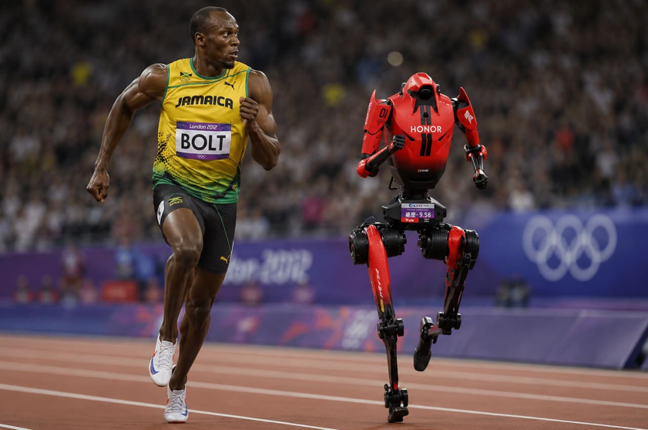 Usain Bolt'un 15 yıllık rekorunu Çinli robot kırdı