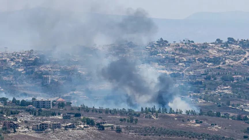 İsrail ordusu, ateşkese rağmen Lübnan'ın güneyinde bazı bölgeleri hedef aldı