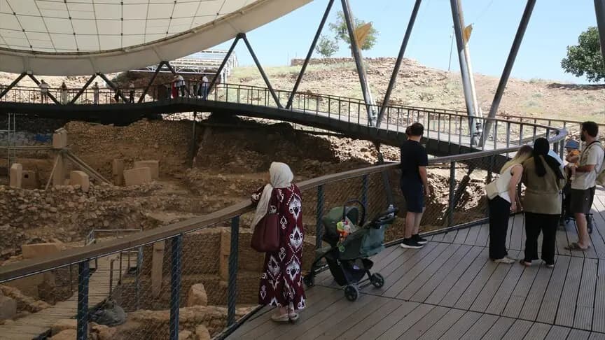 Şanlıurfa'daki arkeolojik alanlar turistlerin ilgisini çekiyor