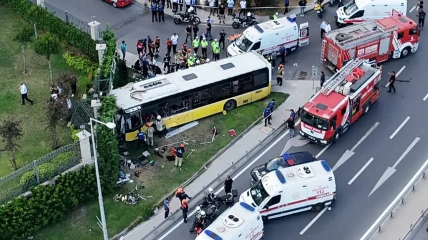 Zeytinburnu'nda İETT otobüsü kazasına ilişkin 1 şüpheli tutuklandı