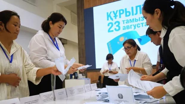 Kazakistan'da meclis seçimi sonuçları belli oldu