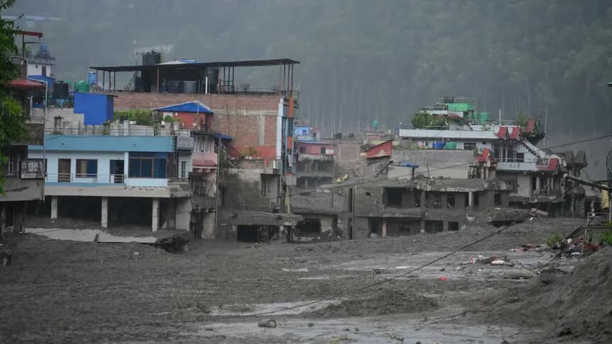 Nepal'deki selde hayatını kaybedenlerin sayısı 162'ye çıktı