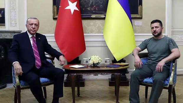 Zelenski'den Cumhurbaşkanı Erdoğan'a teşekkür