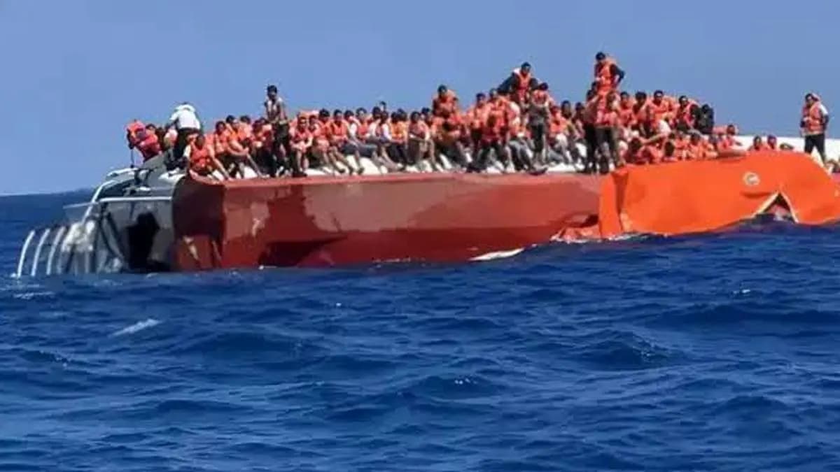 KKTC'de gemi faciası! Yeni görüntüler ortaya çıktı: 8 kişi hayatını kaybetti, 20 kişi aranıyor