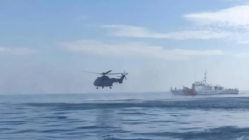 KKTC'nin Girne Limanı'ndan ayrılan feribotun su alması nedeniyle kurtarma çalışması başlatıldı