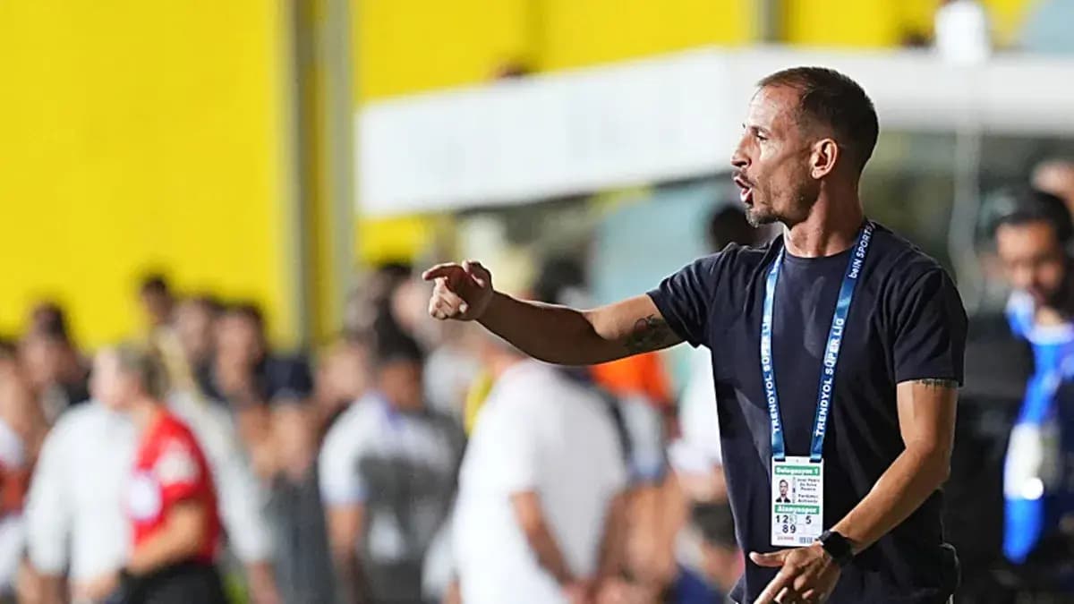Alanyaspor Teknik Direktörü Joao Pereira: "Mağlubiyeti hak etmedik"
