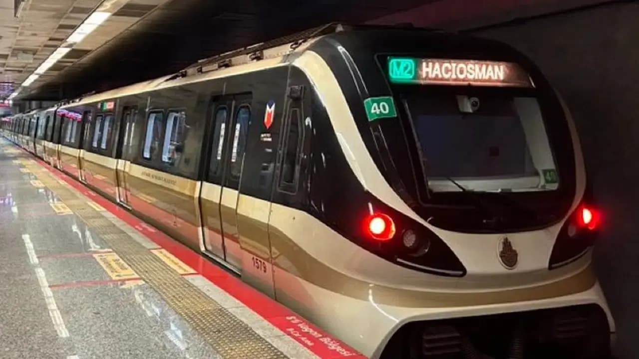 Son Dakika... M2 Yenikapı-Hacıosman metrosu Sanayi istasyonunda intihar girişimi