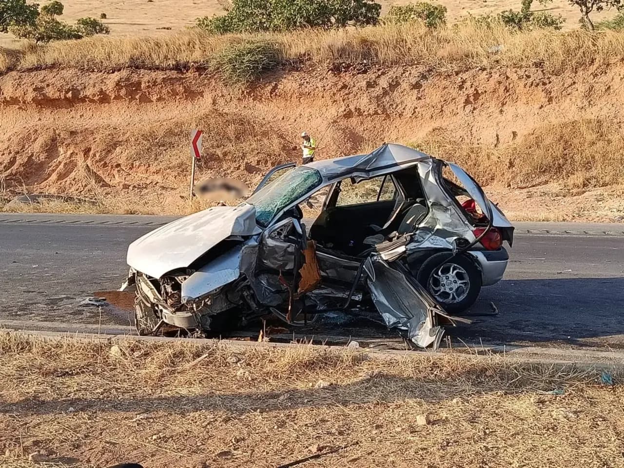 Gaziantep’te 4 kişinin öldüğü feci kazanın görüntüleri ortaya çıktı