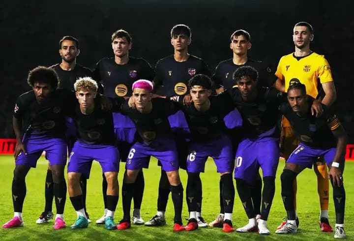 Son şampiyon Barcelona, ilk maçında gol oldu yağdı