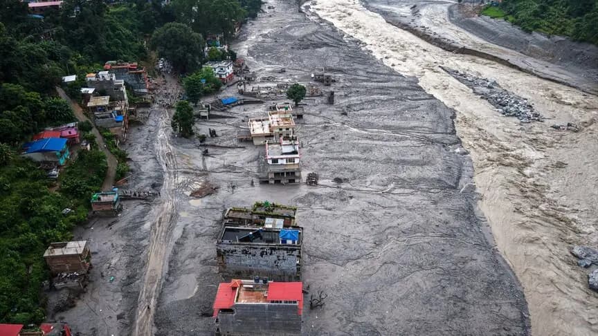 Nepal'deki selde hayatını kaybedenlerin sayısı 616'ya çıktı