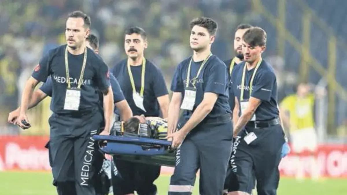Travma geçirdi hastaneye gitti