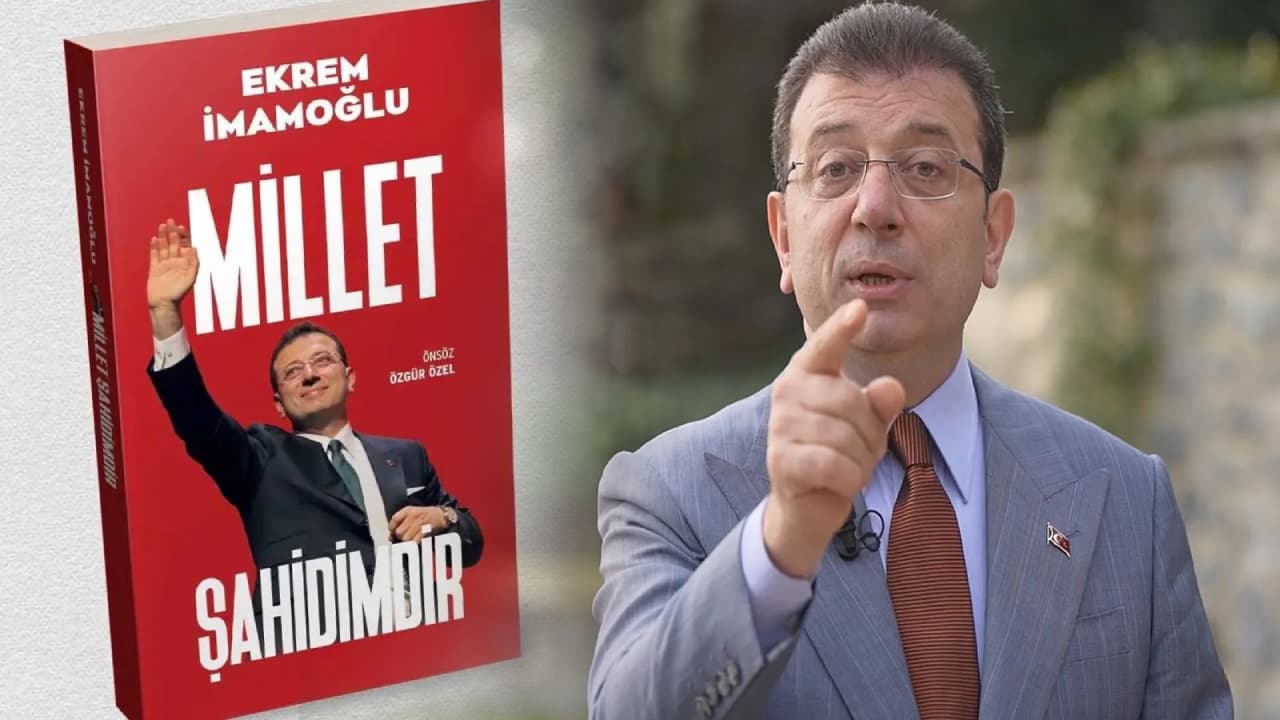 Ekrem İmamoğlu’nun “Millet Şahidimdir” kitabının detayları: Mahkeme sorgusundan ve 10 bölüm, 400 sayfadan oluşuyor