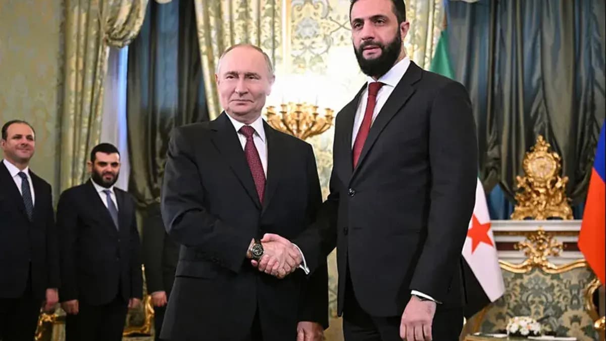 Putin’den Şara’ya kritik mesaj: Suriye’nin birliği ve egemenliği desteklenecek