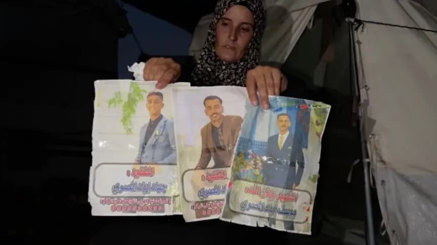 Gazze'de zorla kaybedilen binlerce kişiden geriye "bir isim, bir fotoğraf ve bitmeyen bekleyiş" kaldı