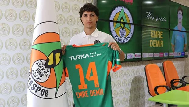 Alanyaspor, Emre Demir ile 3 yıllık sözleşme imzaladı