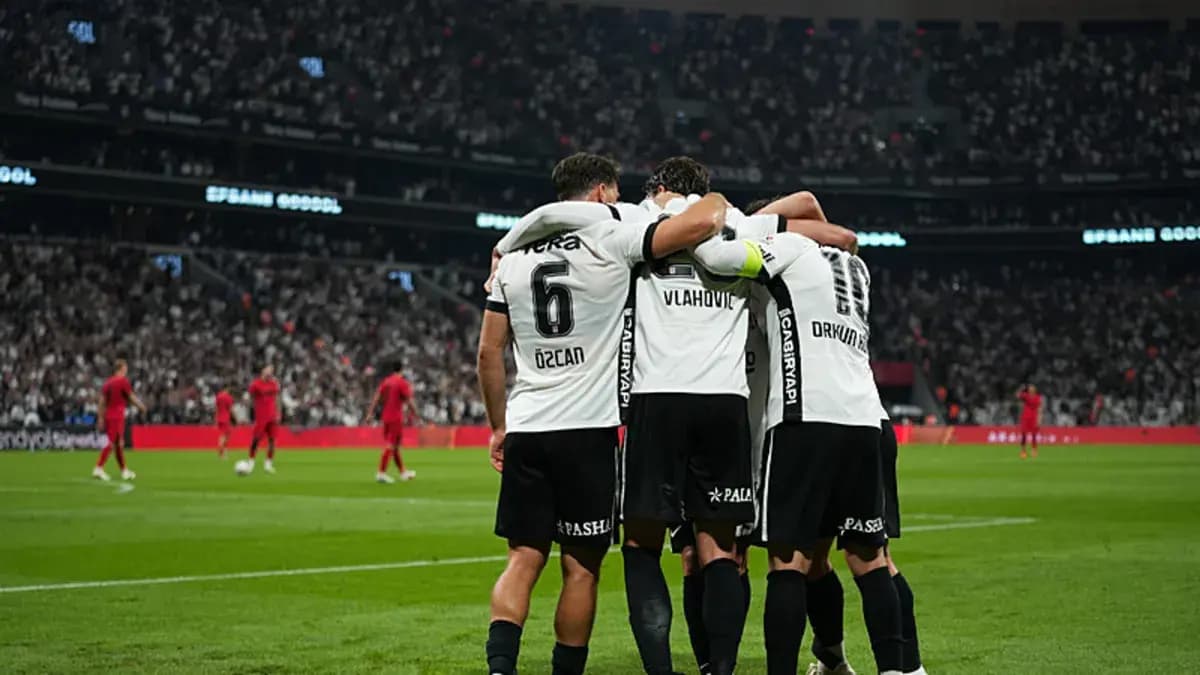 Beşiktaş'tan 6 sezon sonra 6 gollü galibiyet