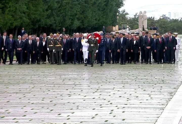 30 Ağustos Zaferi'nin 104. yılı: Devletin zirvesi Ata'nın huzurunda